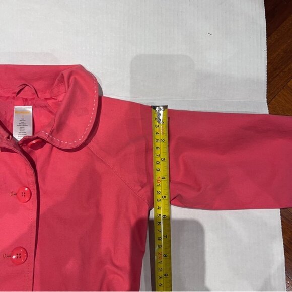 Gymboree Girls trench coat Jacket Size Medium ( 8-10 years old) - Picture 7 of 11